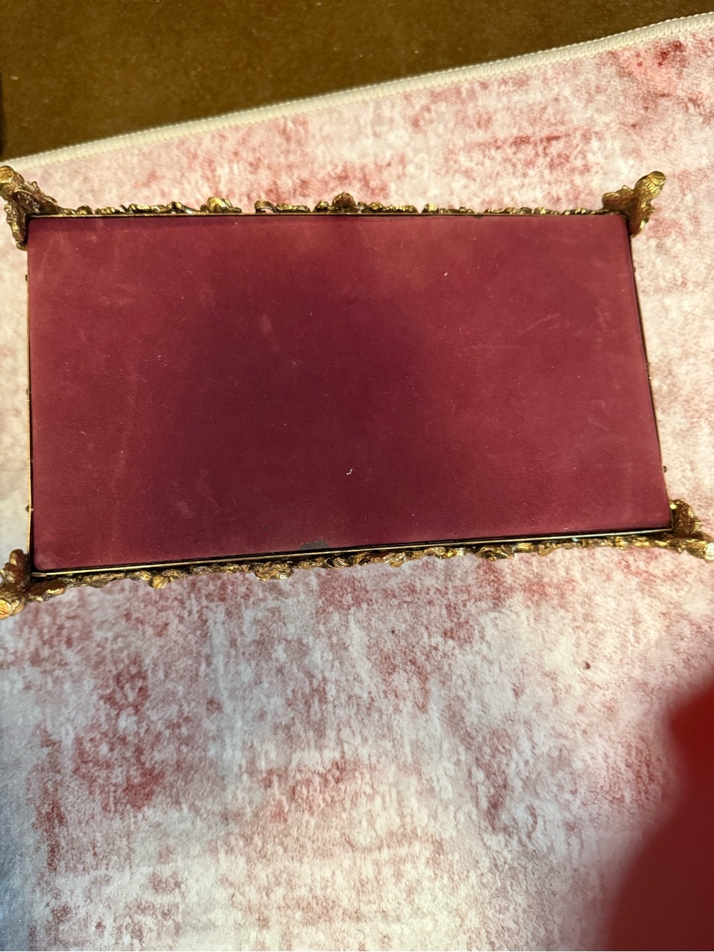 Matson voyage 24kt. vanity tray 🩷 - Picture 3 of 5